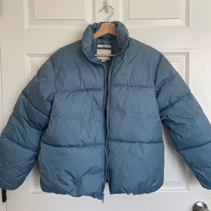 The Cutest Blue Puffer Coat